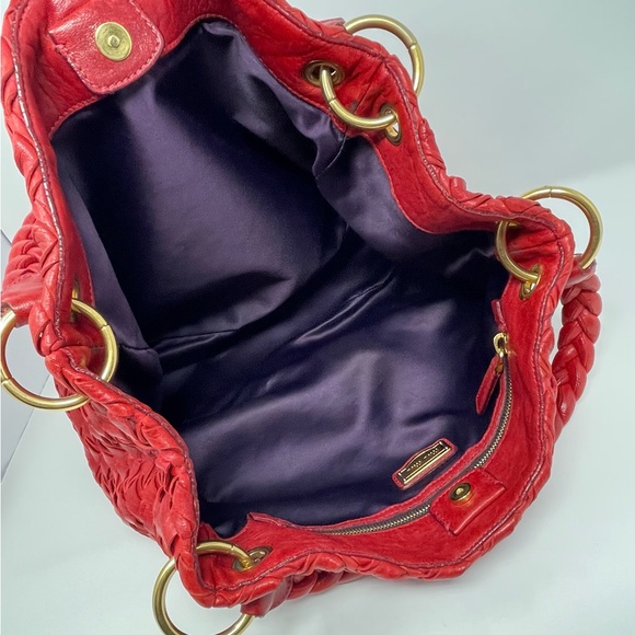 COPY - Vintage MIU MIU Red Nappa Leather Bag - Picture 8 of 14